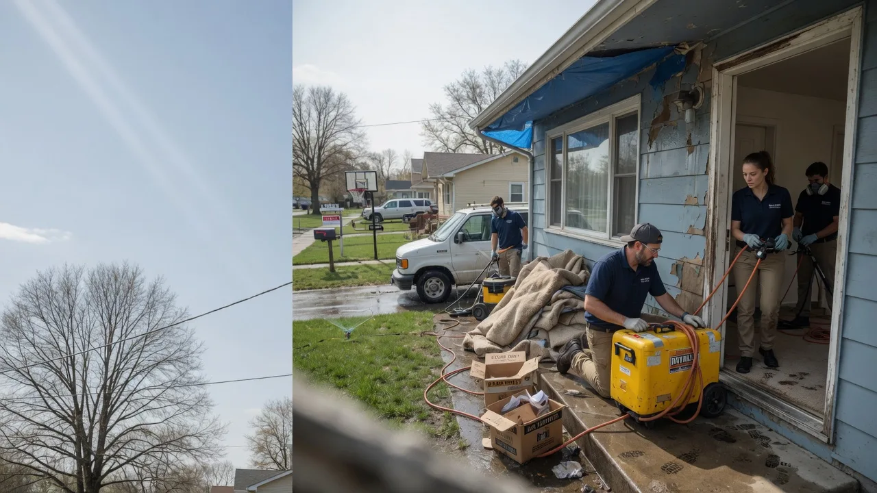 Basement Flood Cleanup in Mildred, PA near me